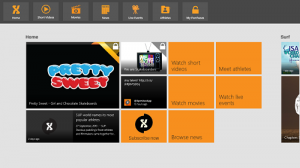 Бесплатное приложение для спортивных развлечений для Windows 8: Xpreshon